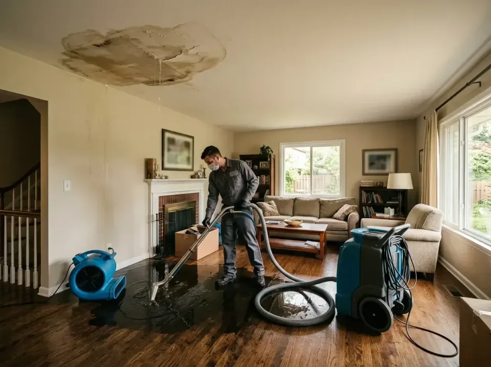 attic-pipe-burst-ceiling-drip-008 — frequently asked questions, Water Damage Restoration & Carpet Care in Tokeneke, CT
